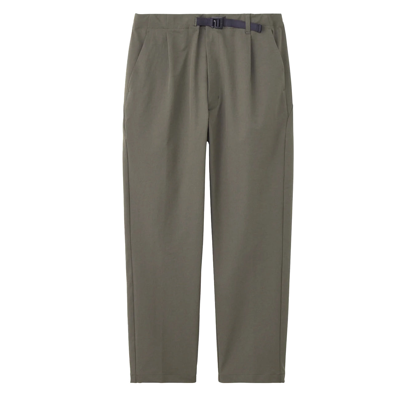 Goldwin One Tuck Tapered Stretch Pants Dark Olive