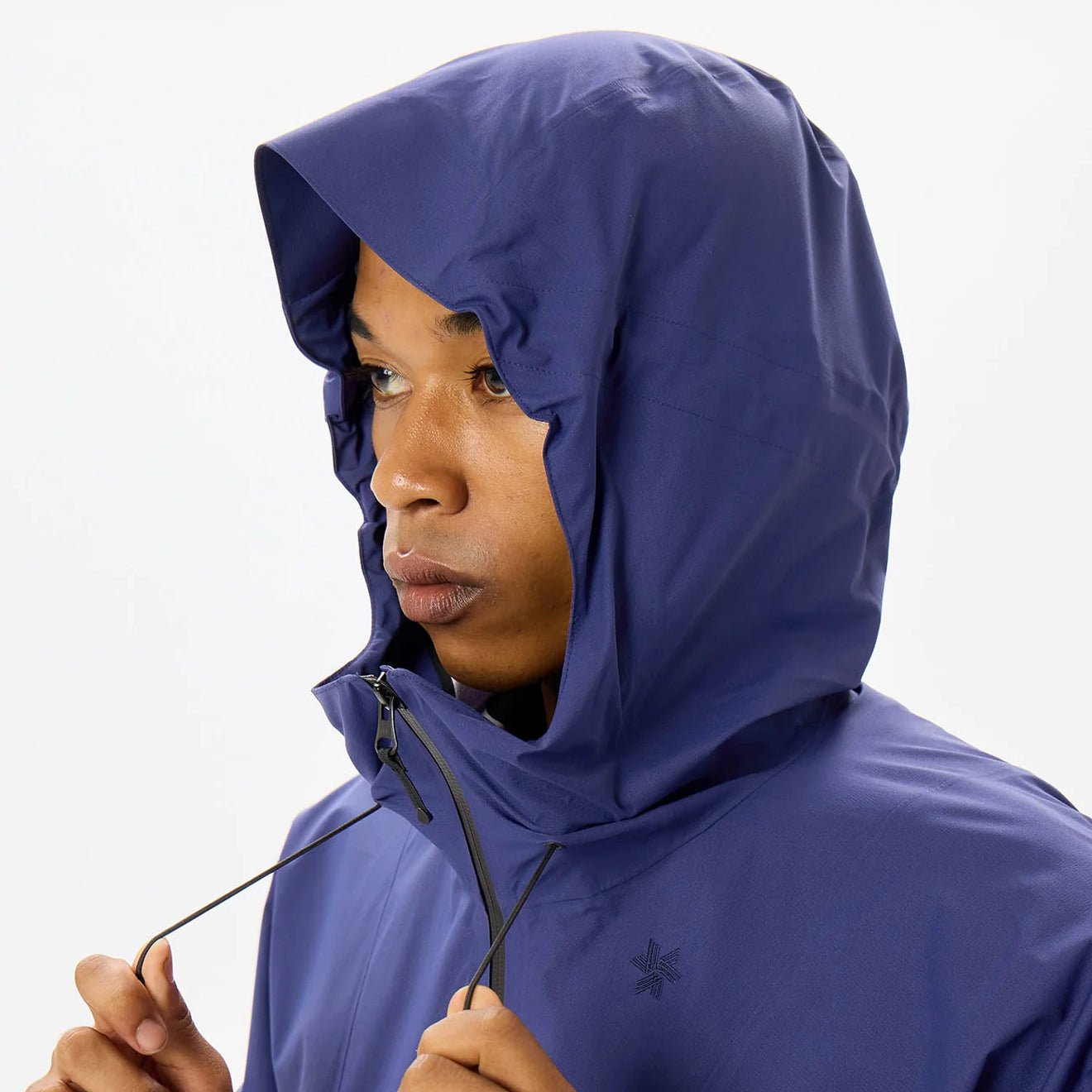 Goldwin PERTEX SHIELD AIR Mountaineering Jacket Deep Cobalt - The Sporting Lodge