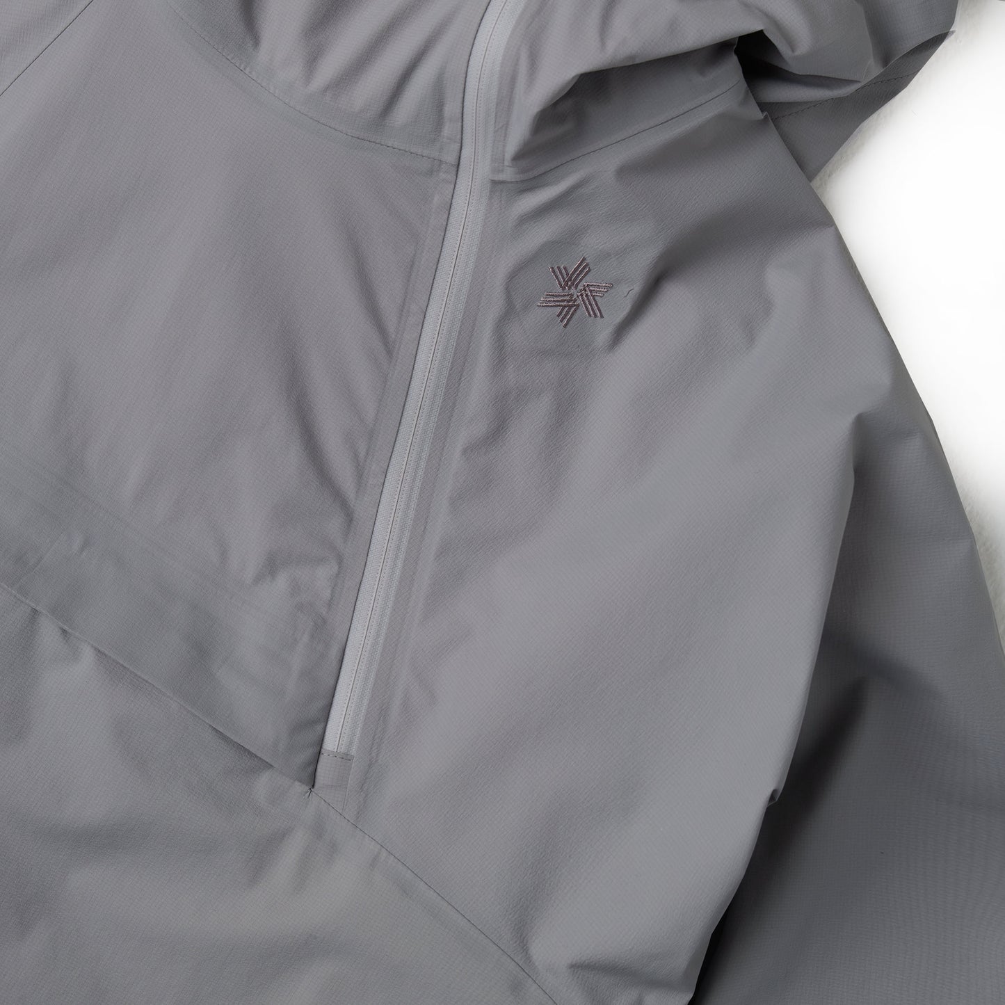 Goldwin PERTEX SHIELD AIR Mountaineering Pullover Snow Gray - The Sporting Lodge