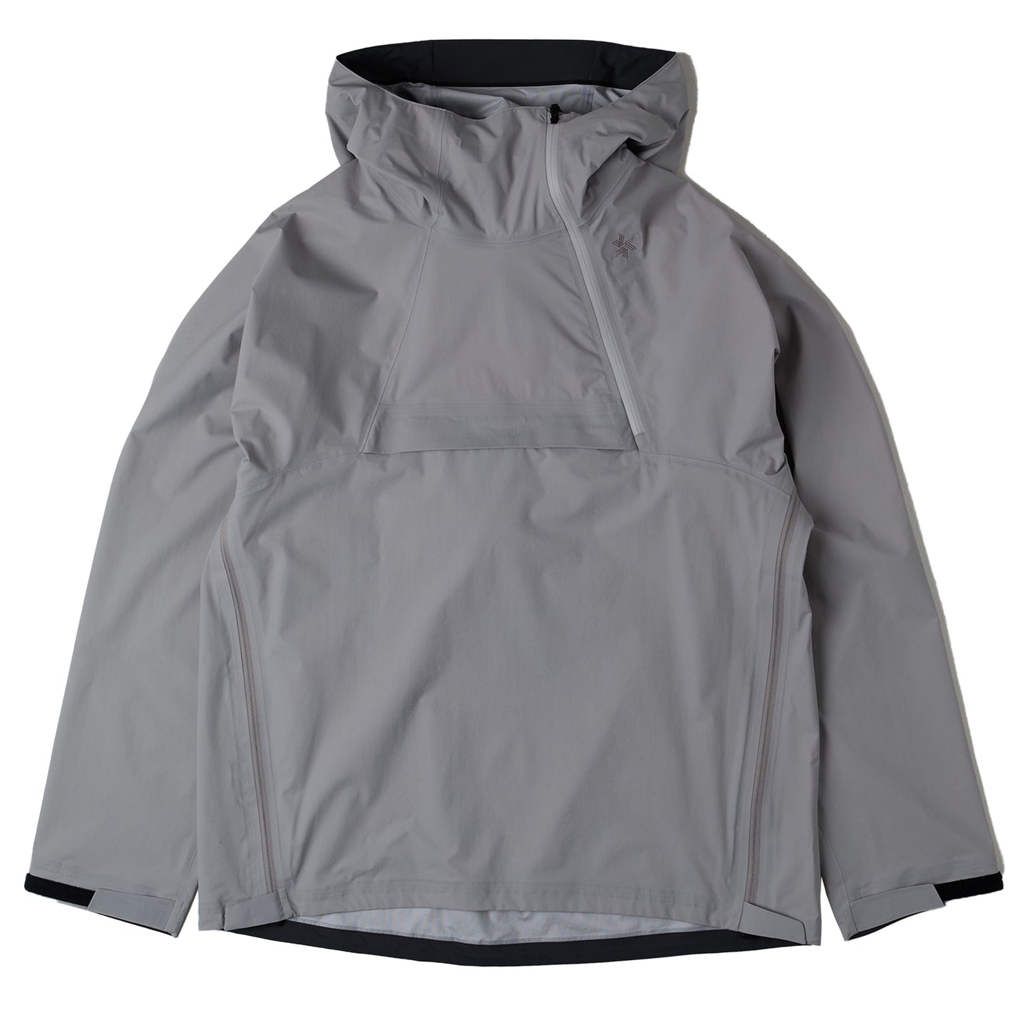 Goldwin PERTEX SHIELD AIR Mountaineering Pullover Snow Gray - The Sporting Lodge