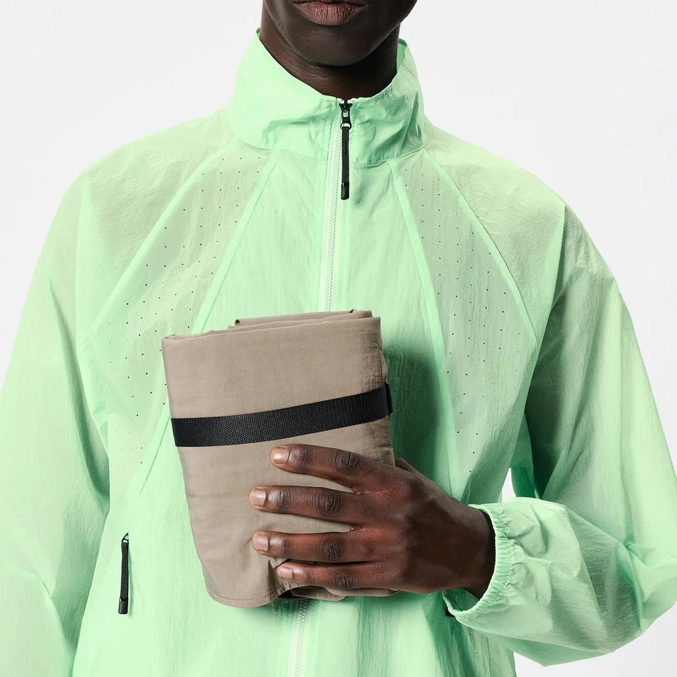 Goldwin Relax Nylon 2B Jacket Sand Land