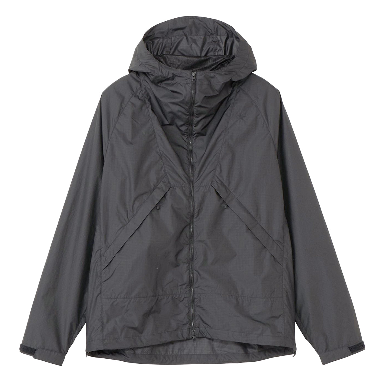Goldwin Rip-stop Hooded Jacket Black - The Sporting Lodge