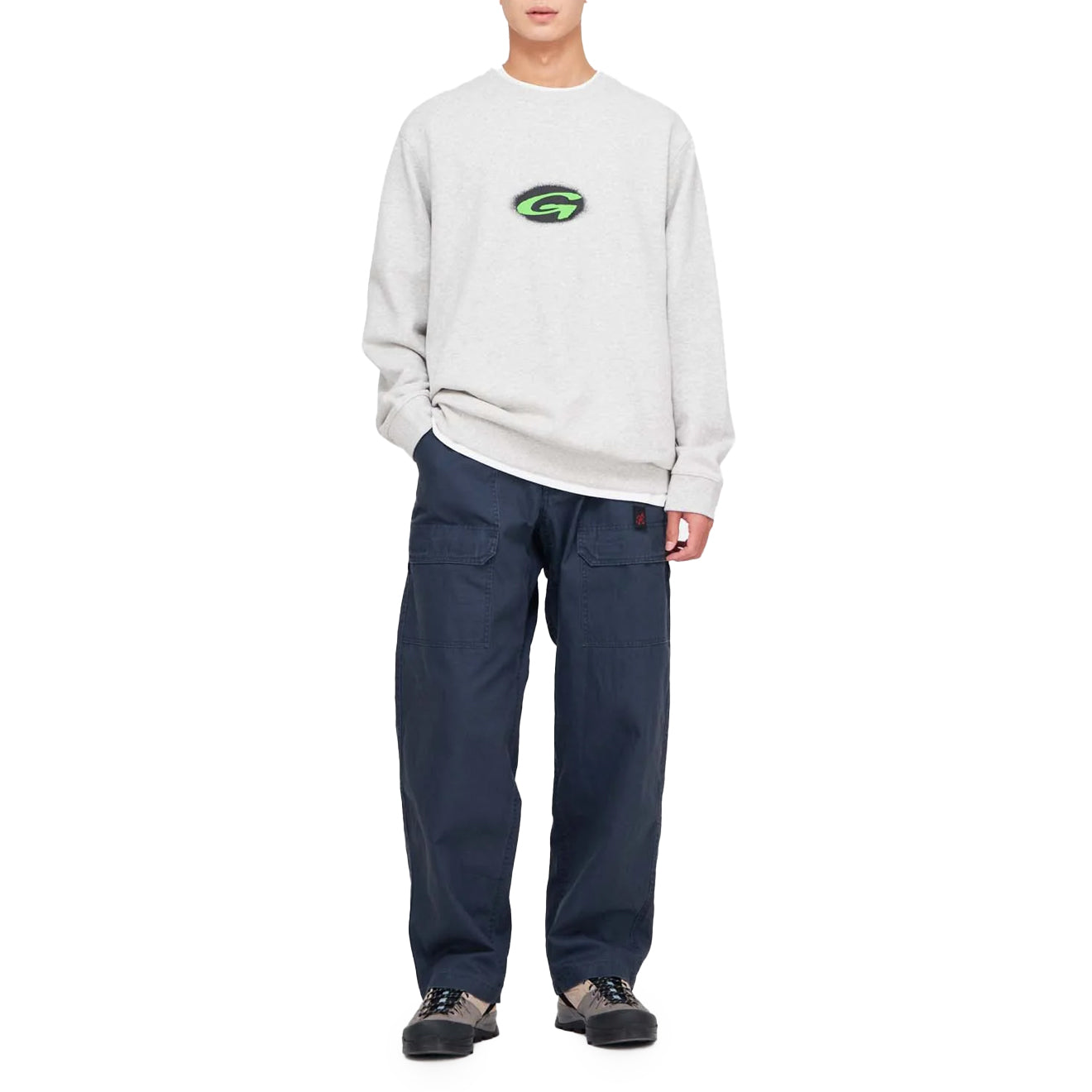 Gramicci Canvas EQT Pant Neptune Blue - The Sporting Lodge