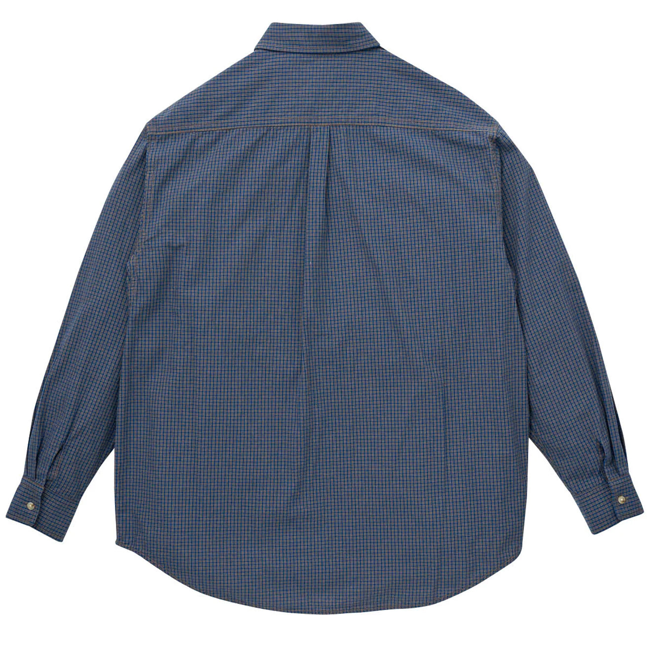 Gramicci Checkered Stance Shirt Sierra Check Navy - The Sporting Lodge