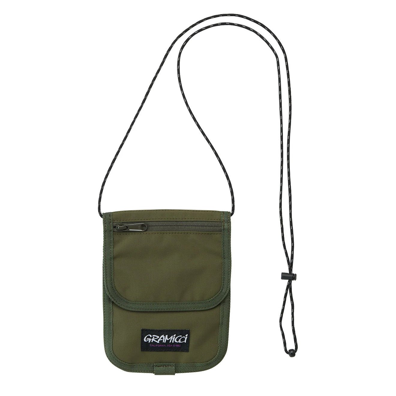 Gramicci Cordura Neck Pouch Olive - The Sporting Lodge