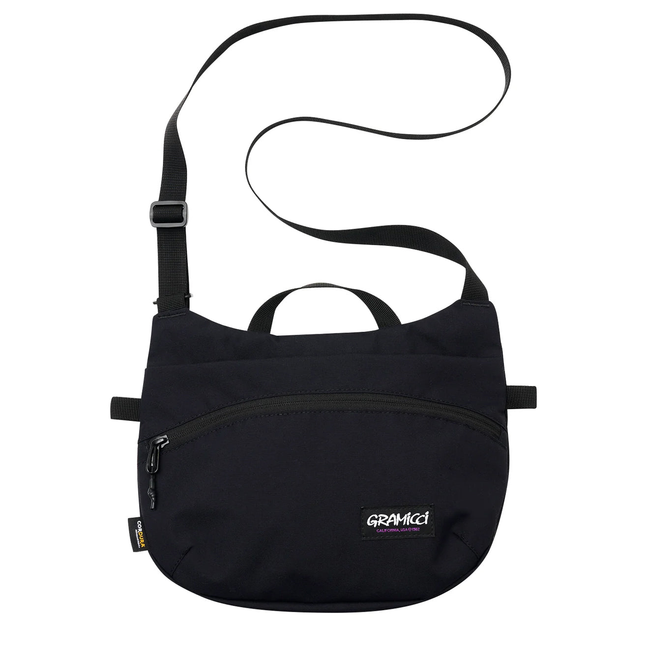 Gramicci Cordura Shoulder Bag Black - The Sporting Lodge