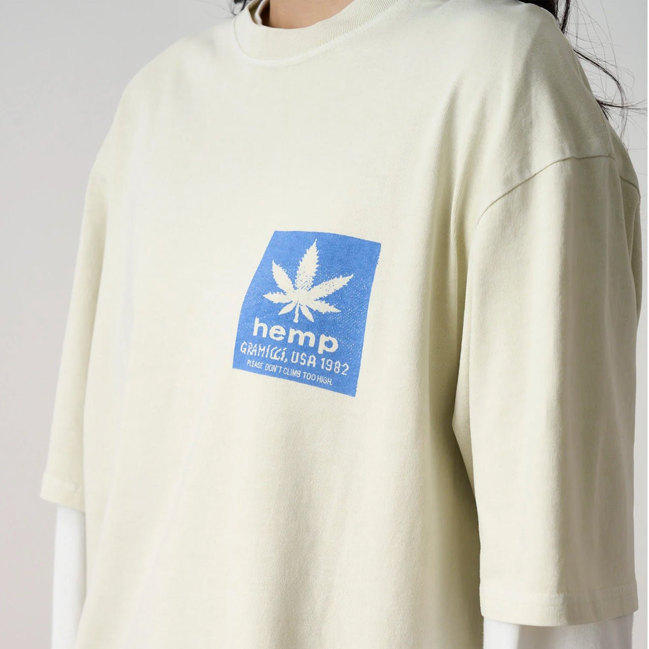 Gramicci Hemp Tee Natural Pigment - The Sporting Lodge