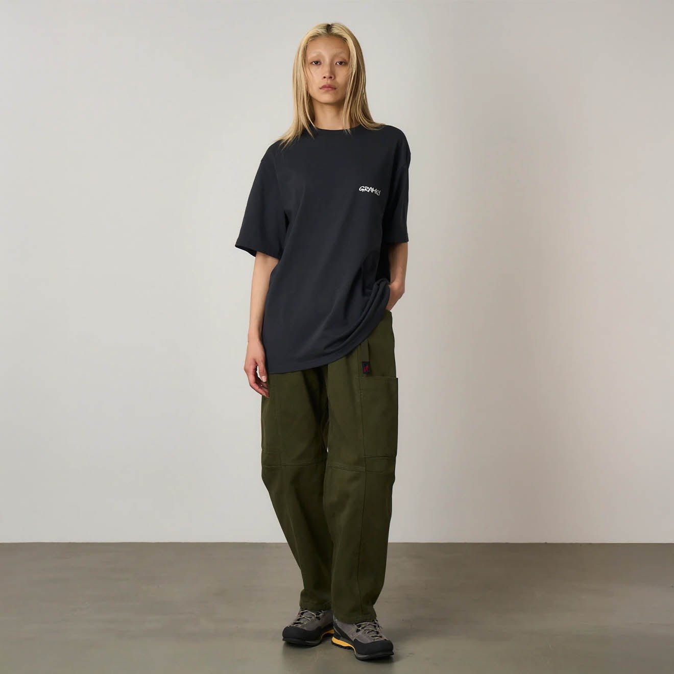 Gramicci Ice Axe Tee Vintage Black - The Sporting Lodge