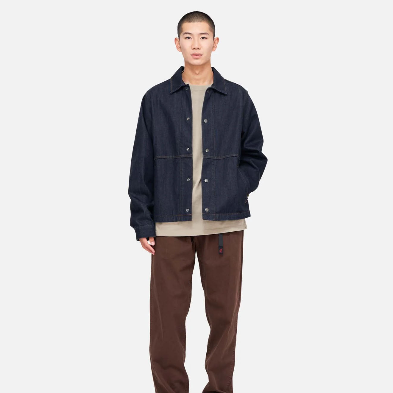 Gramicci Japanese Denim Jacket Indigo - The Sporting Lodge