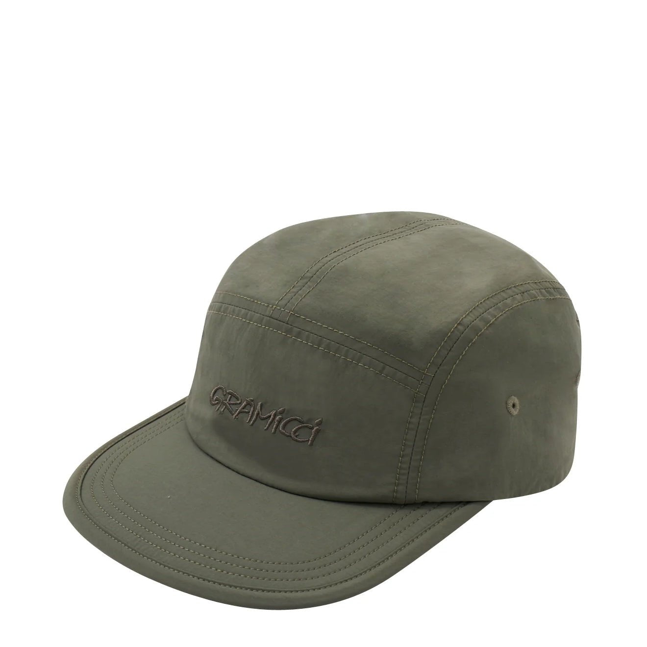 Gramicci Nylon Cap Olive x Dark Olive - The Sporting Lodge