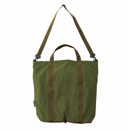Gramicci Nylon Packable Explorer Tote Olive - The Sporting Lodge