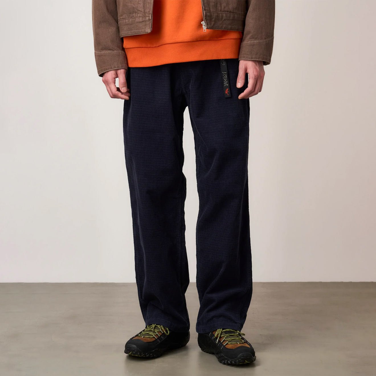 Gramicci O.G. Grid Check Jam Pant Double Navy - The Sporting Lodge