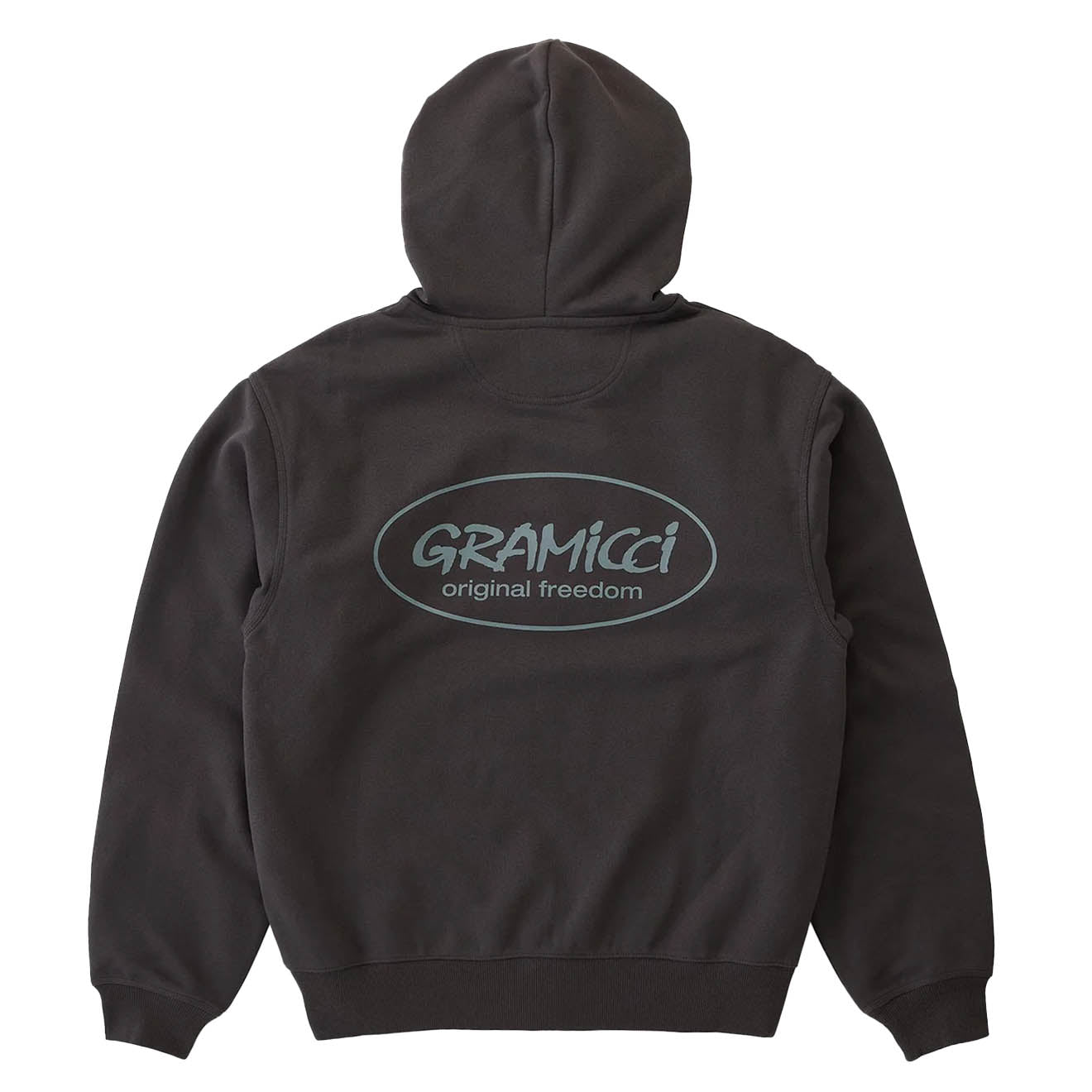 Gramicci Original Freedom Zip Hooded Sweatshirt Deep Brown