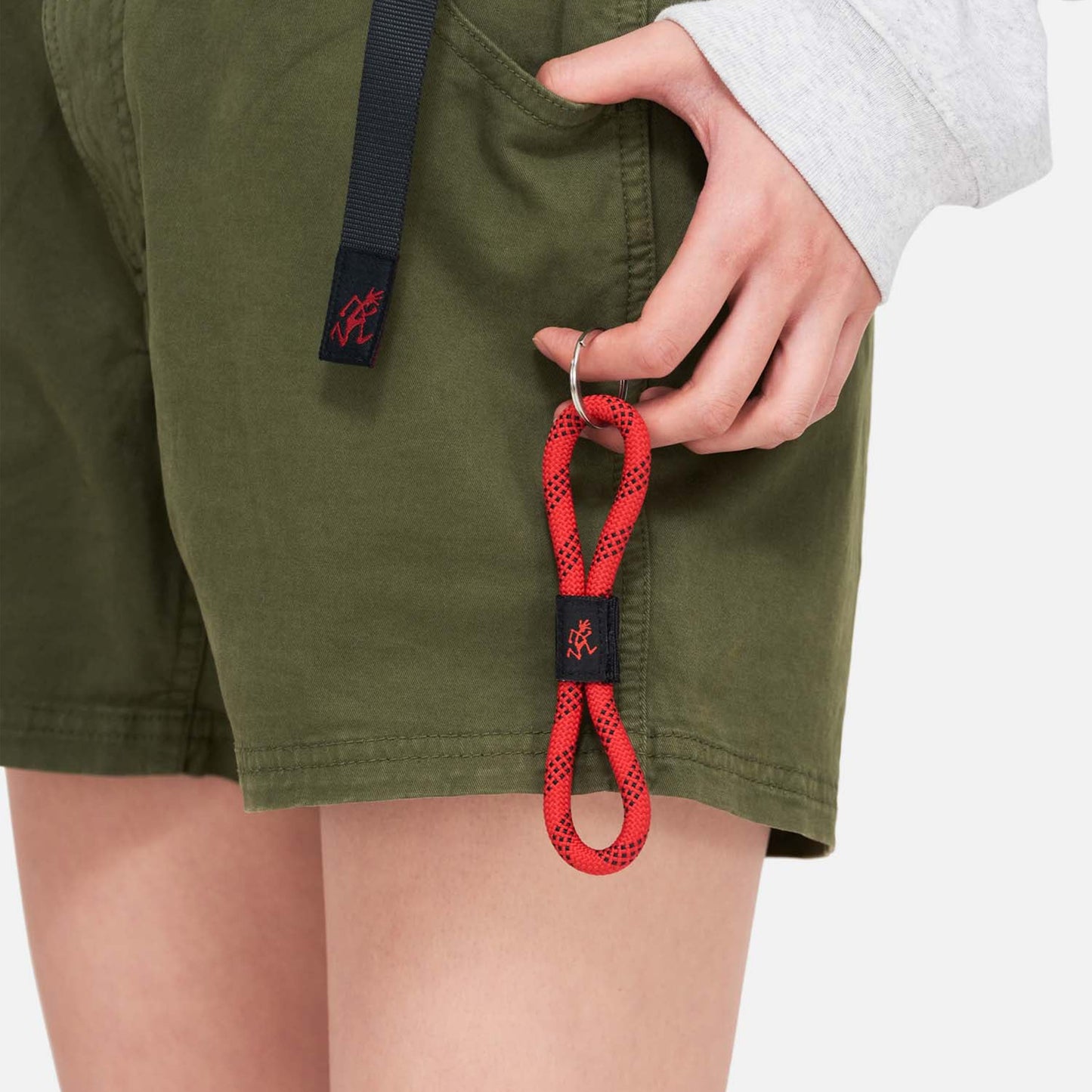 Gramicci Rope Key Chain Red