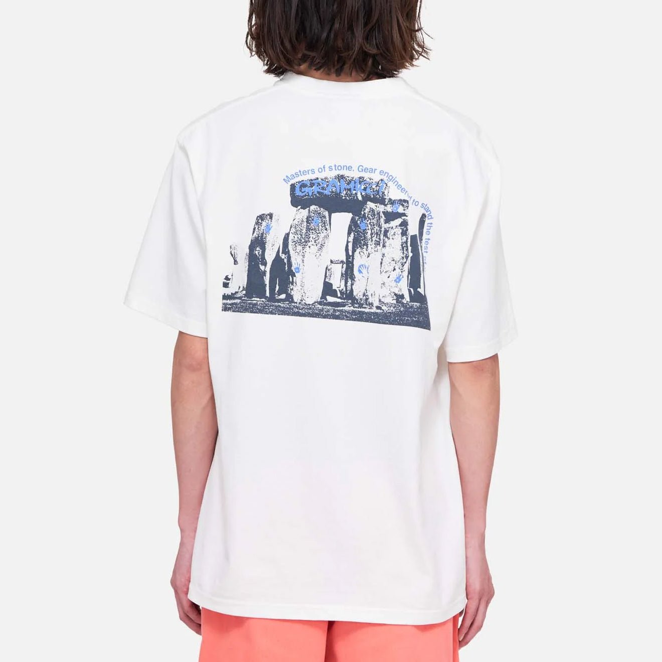 Gramicci Stonehenge Tee White - The Sporting Lodge