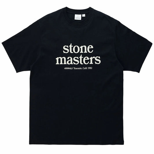 Gramicci Stonemasters Tee Black - The Sporting Lodge