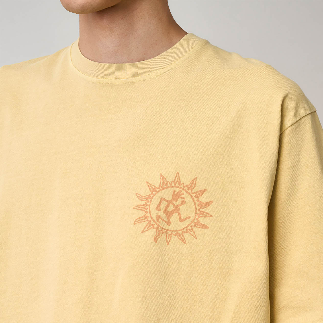 Gramicci Sun Tee Mustard Pigment