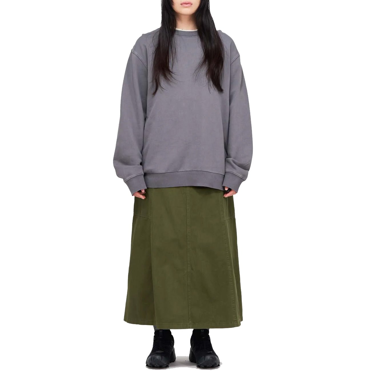 Gramicci Womens Voyager Skirt Olive - The Sporting Lodge