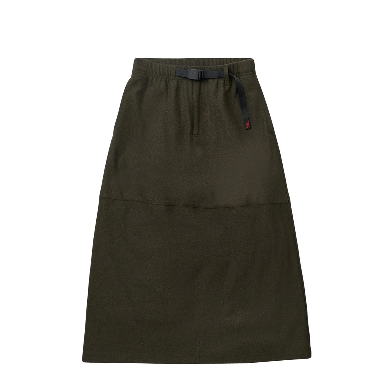 Gramicci Womens Wool Paneled Skirt Umber Wool - The Sporting Lodge
