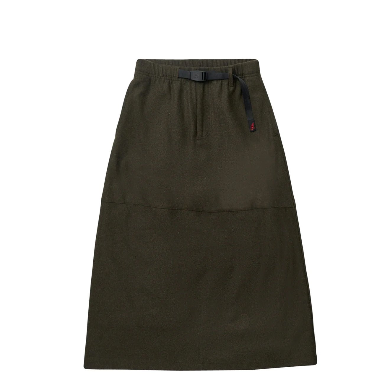 Gramicci Womens Wool Paneled Skirt Umber Wool - The Sporting Lodge