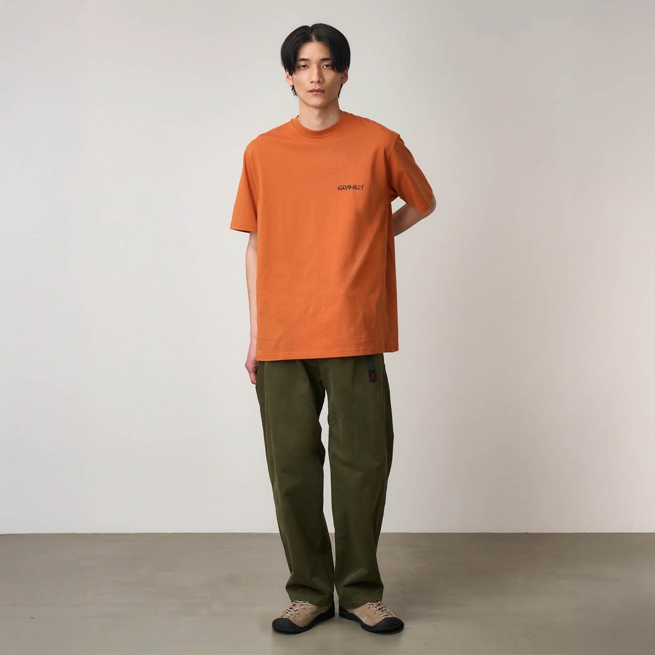 Gramicci Ice Axe Tee Burnt Orange - The Sporting Lodge