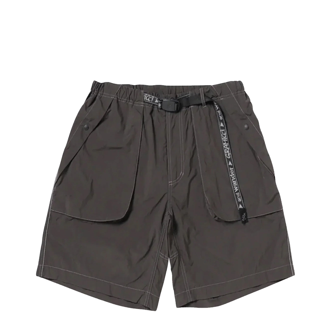 Gramicci x And Wander Brushed Nylon Short Charcoal