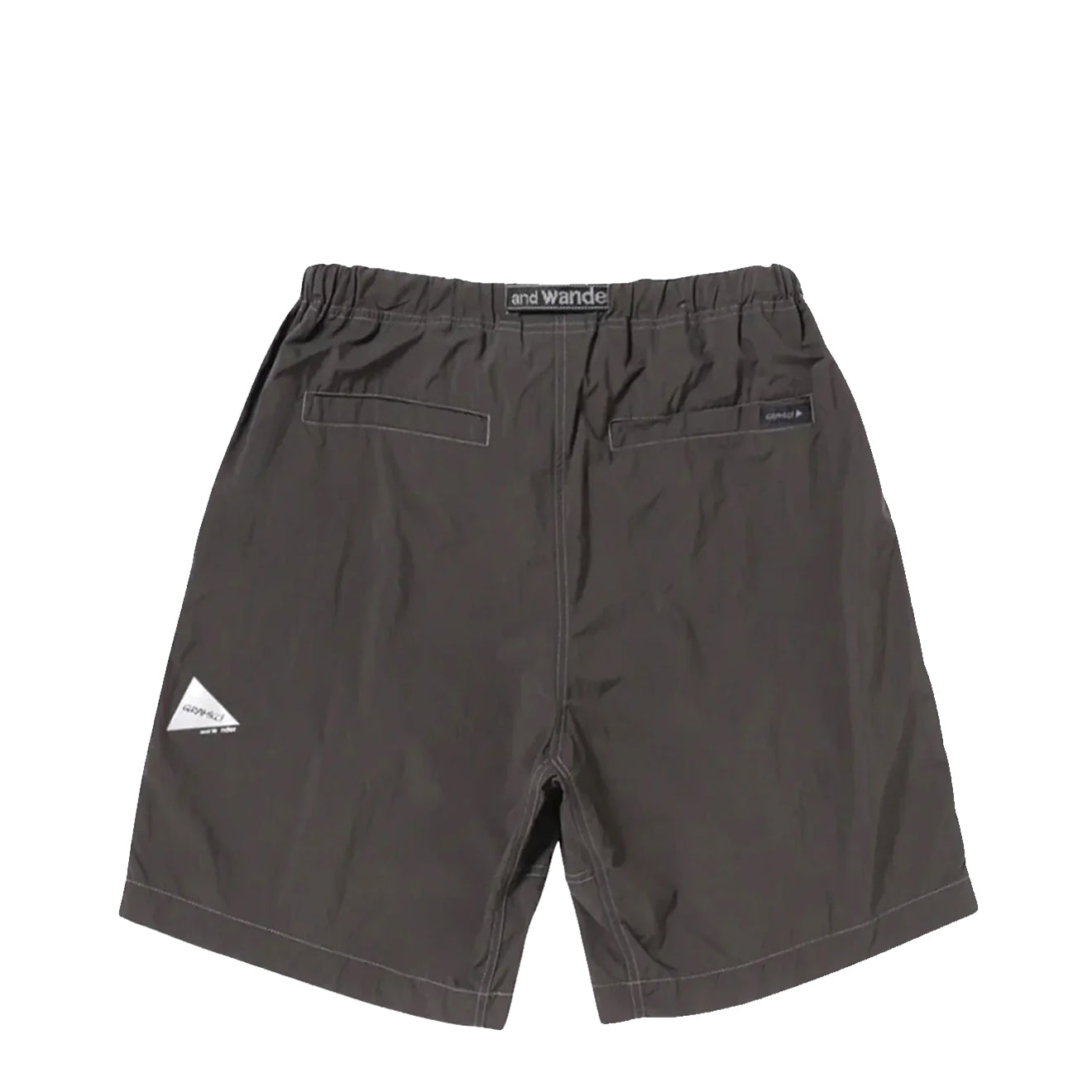 Gramicci x And Wander Brushed Nylon Short Charcoal