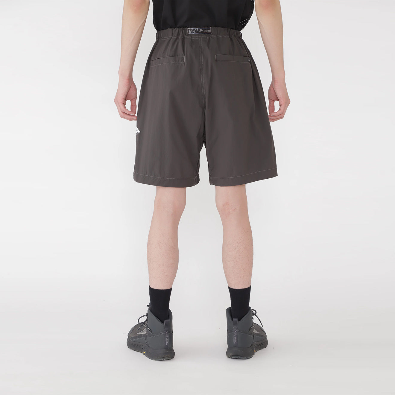 Gramicci x And Wander Brushed Nylon Short Charcoal