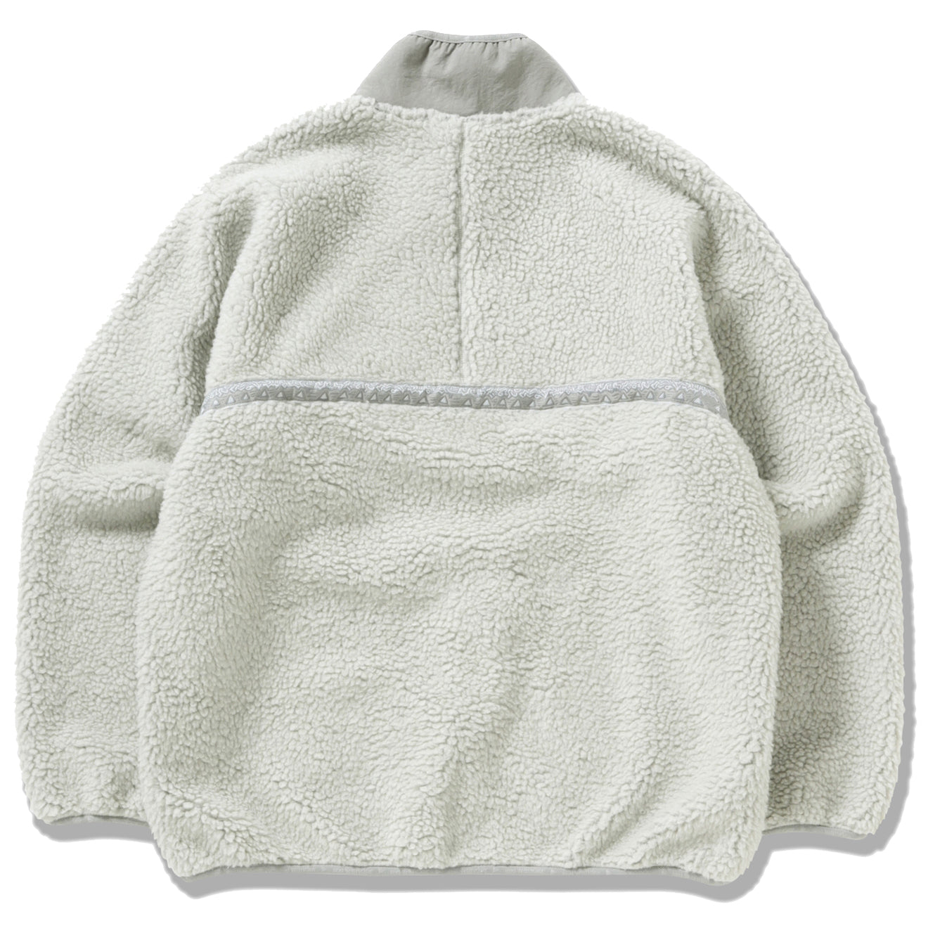 Gramicci x And Wander JQ Tape Fleece Jacket L.Gray - The Sporting Lodge