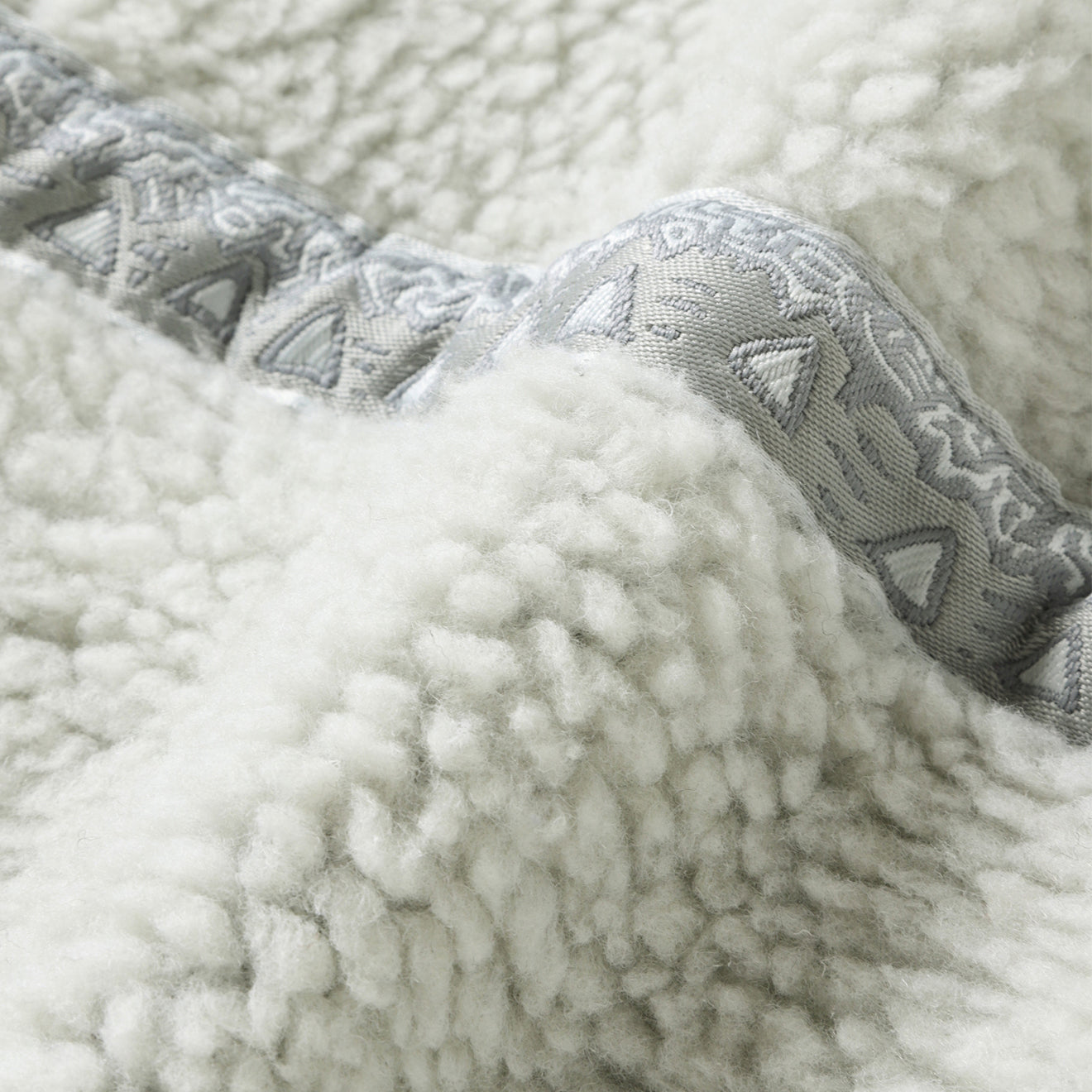 Gramicci x And Wander JQ Tape Fleece Jacket L.Gray - The Sporting Lodge