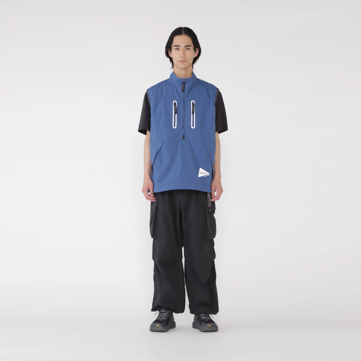 Gramicci x And Wander Military Wide Pant Black
