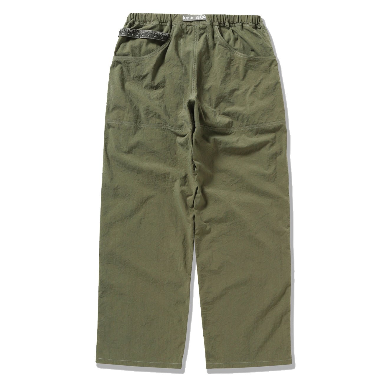 Gramicci x And Wander Womens Nylon EQT Pant Khaki - The Sporting Lodge