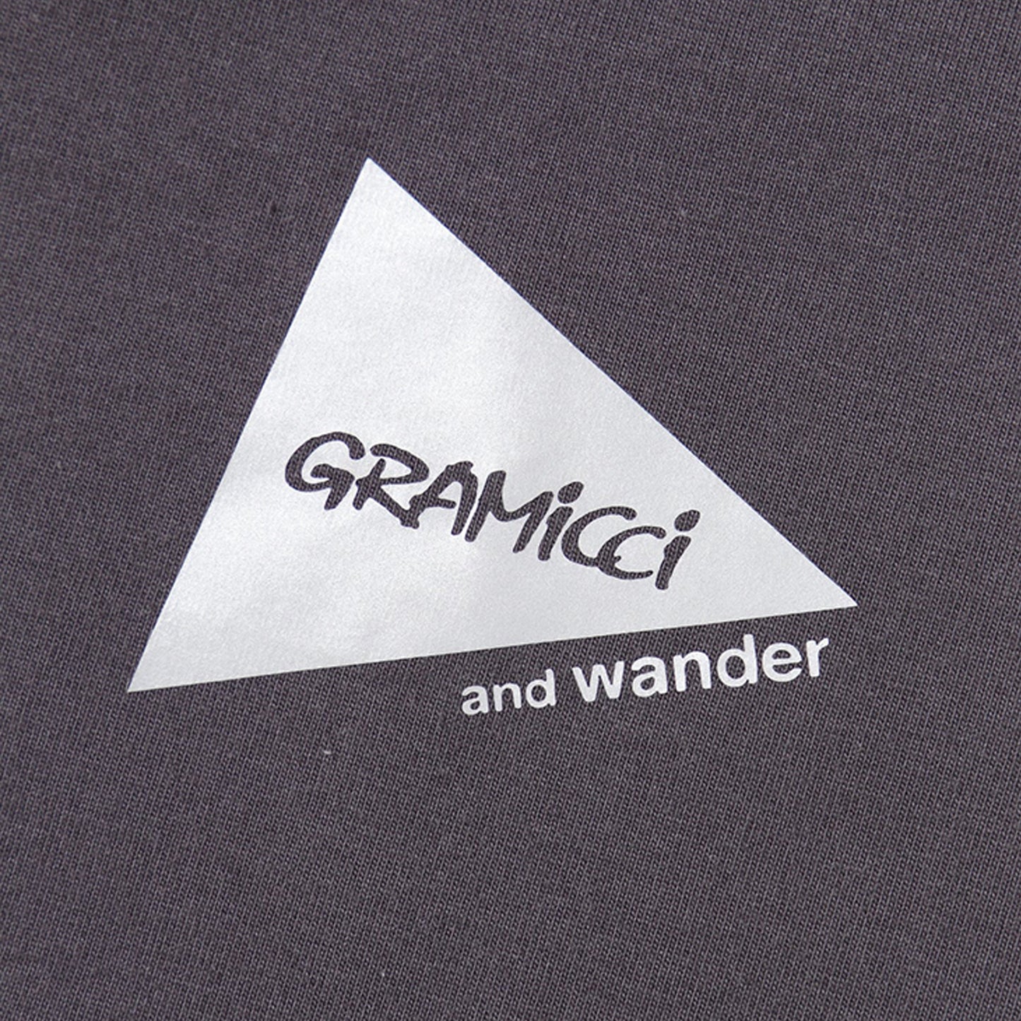 Gramicci x And Wander Tech Rugby Shirt Charcoal