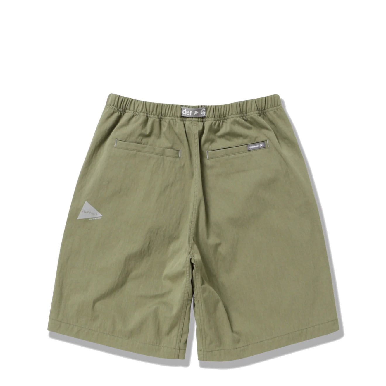 Gramicci x And Wander Nyco Climbing G - Short Olive - The Sporting Lodge