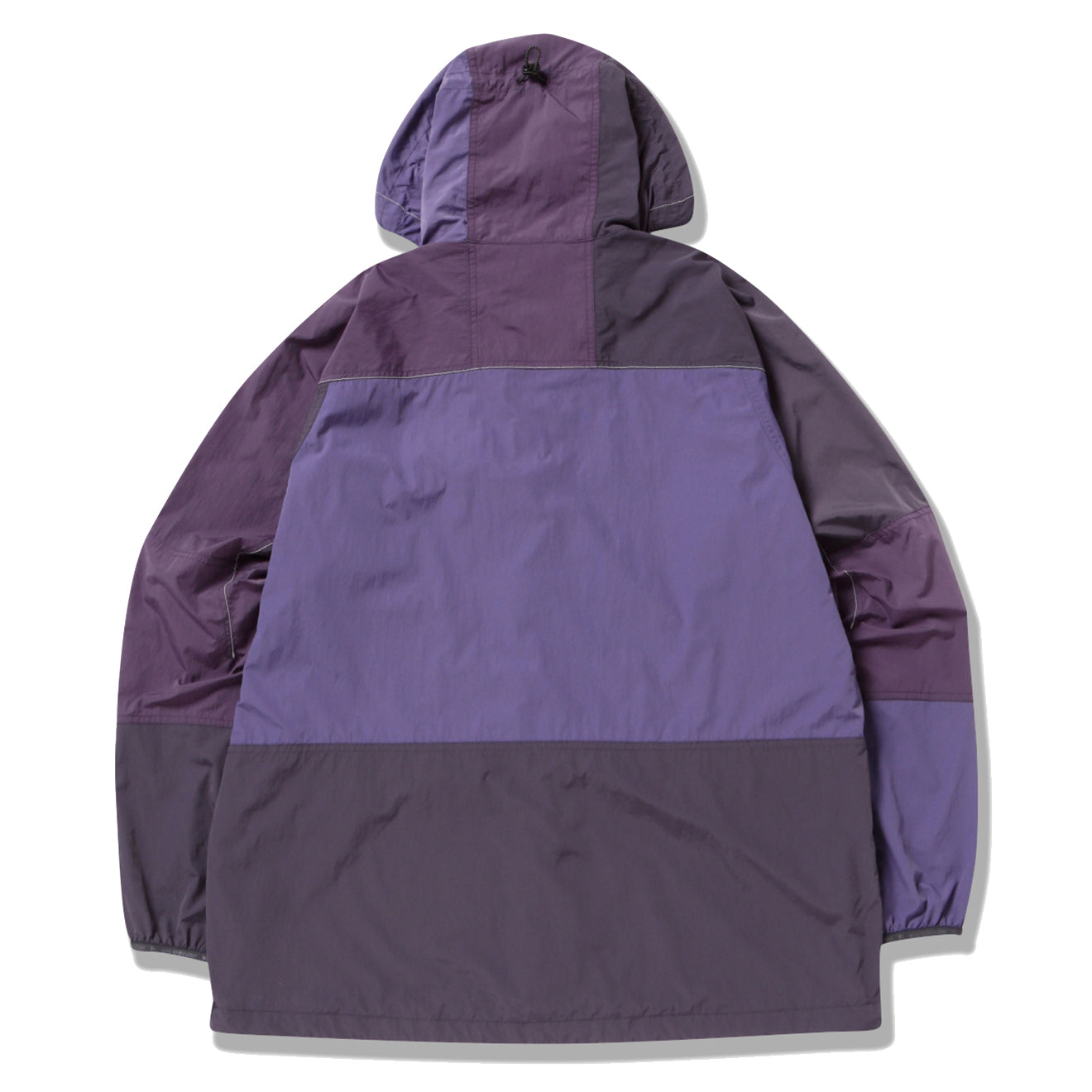 Gramicci x And Wander Women's Patchwork Wind Hoodie Multi Purple - The Sporting Lodge