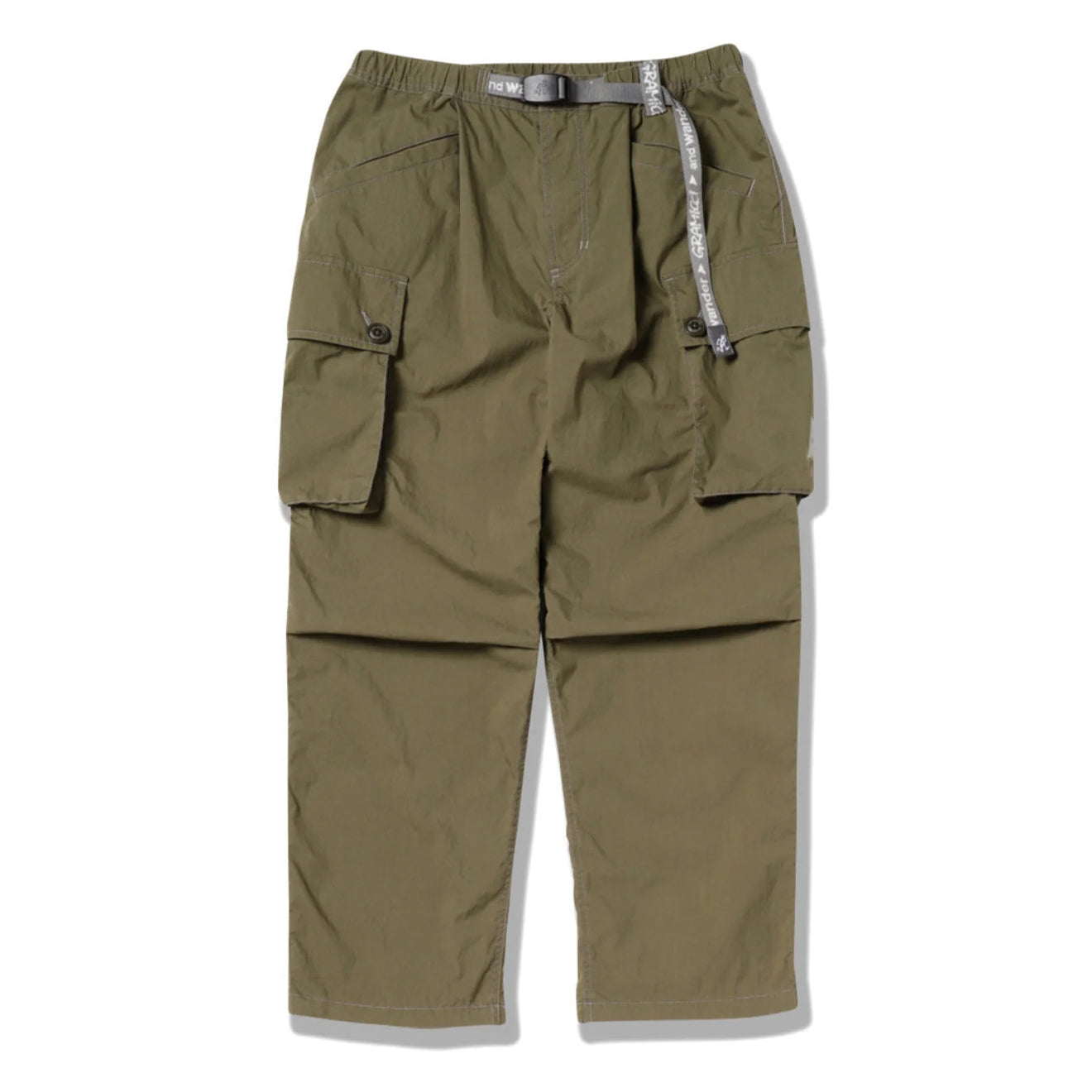 Gramicci x And Wander Womens Military Wide Pant Khaki