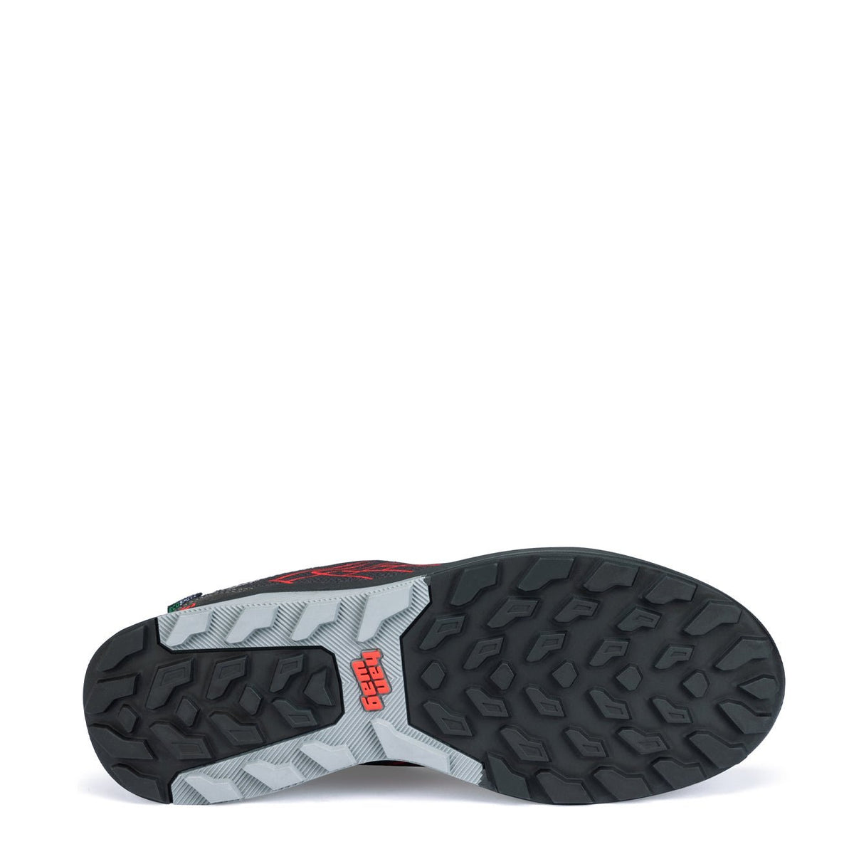 Hanwag Coastline Low Shoe Asphalt / Red-4