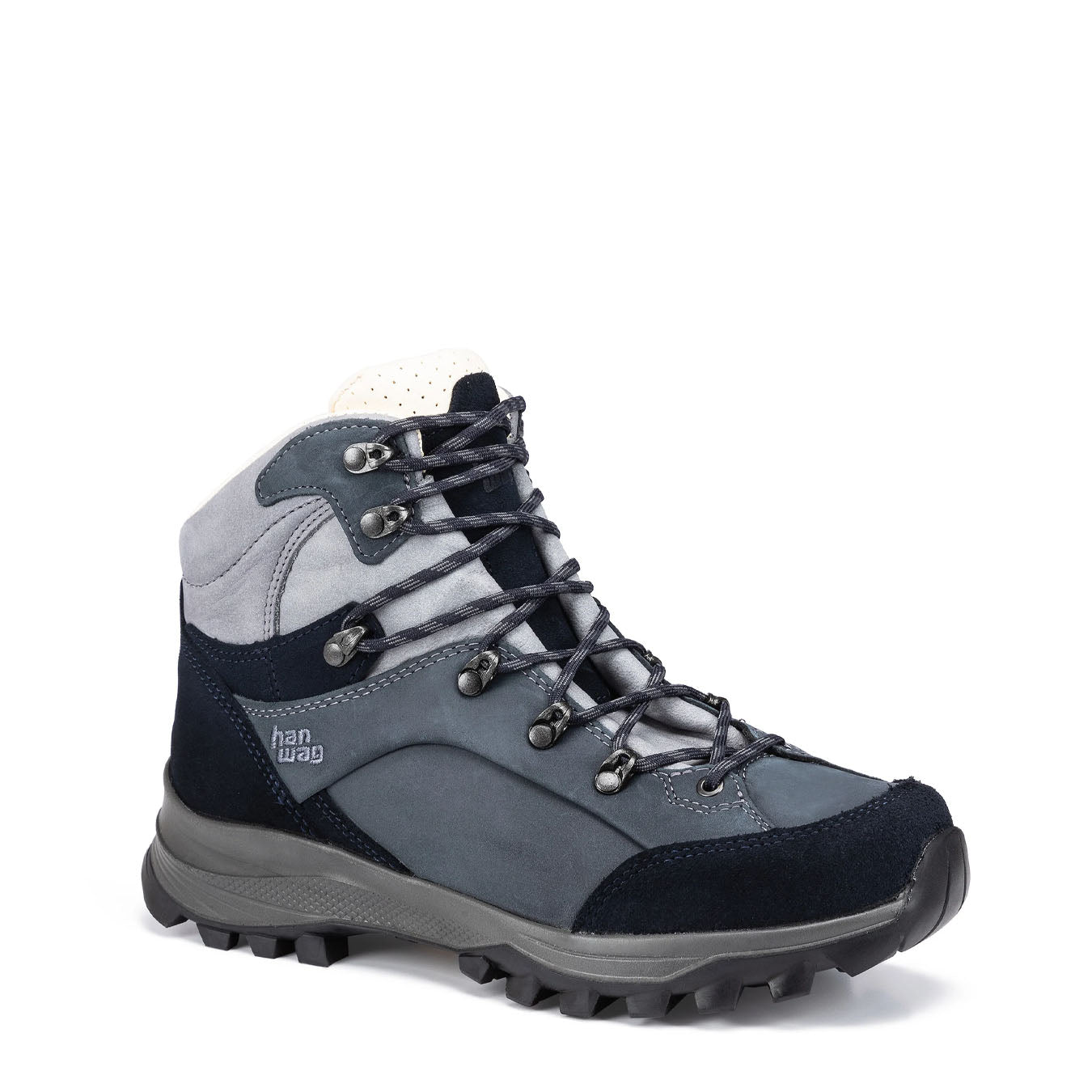 Hanwag Womens Alta Bunion II Lady LL Boot Navy / Light Grey - The Sporting Lodge