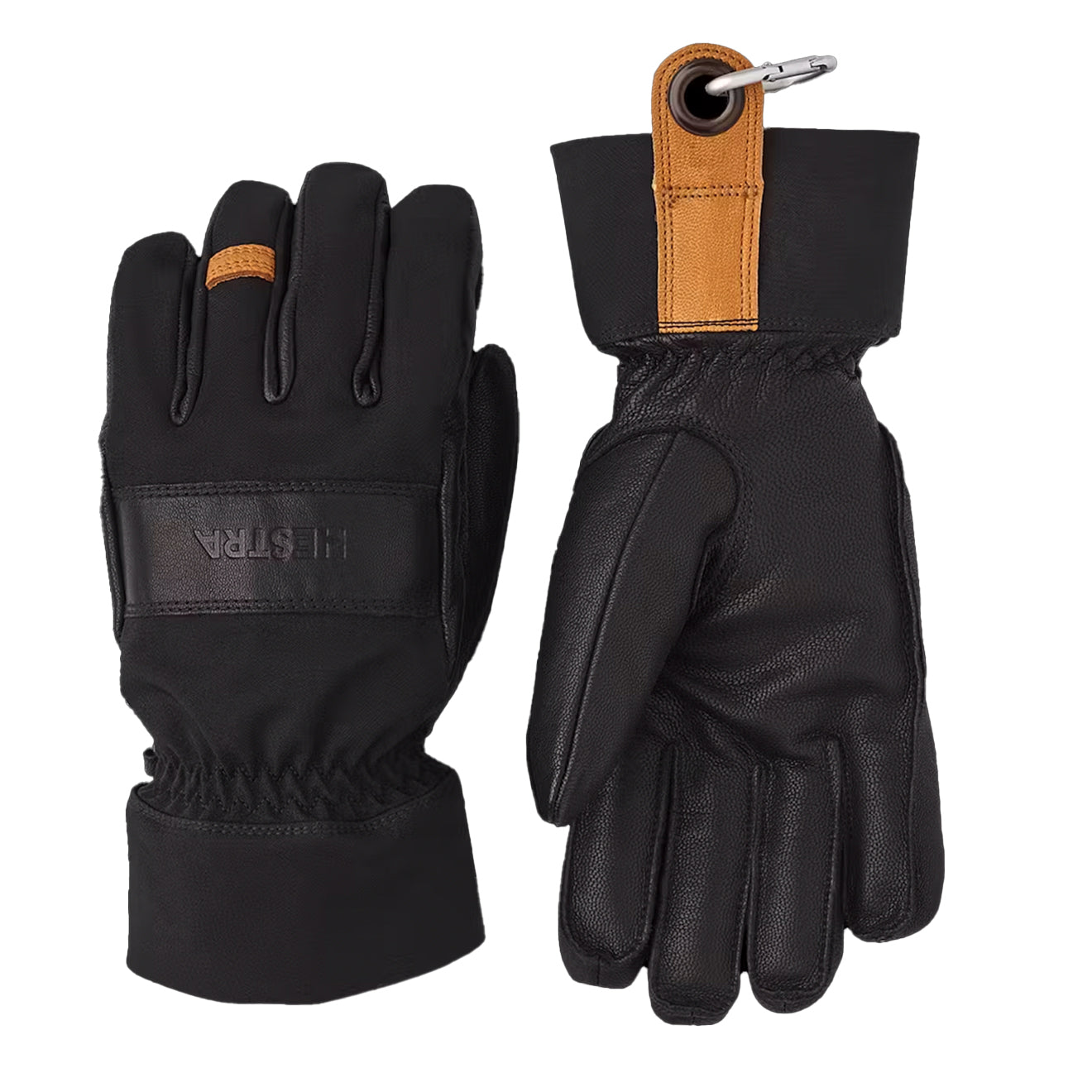Hestra Highland Glove 5 Finger Black - The Sporting Lodge