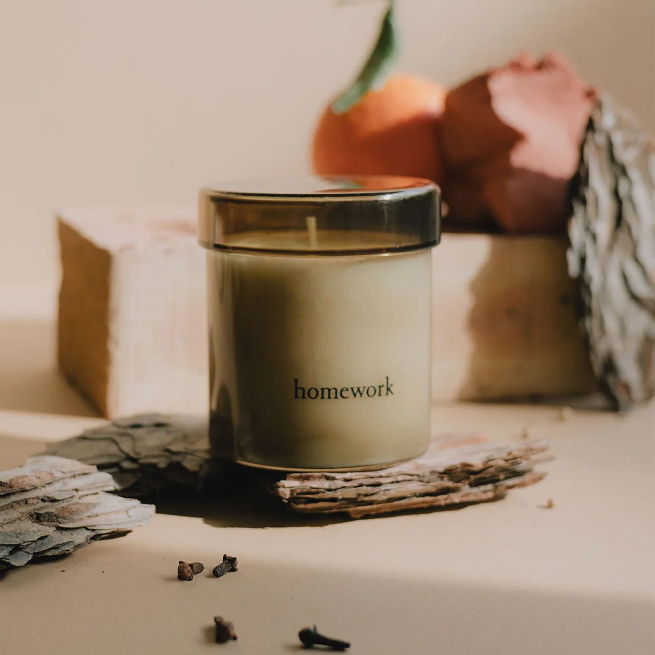 Homework Fire Candle 280g - The Sporting Lodge