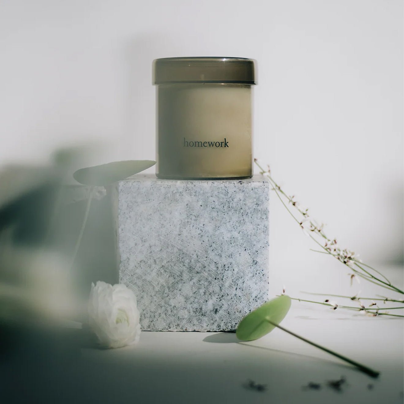 Homework Water Candle 180g - The Sporting Lodge