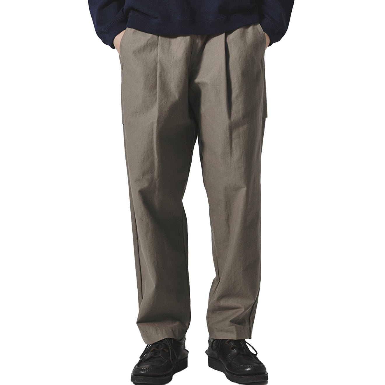 Jackman Back Nep Umps Pants Sepia