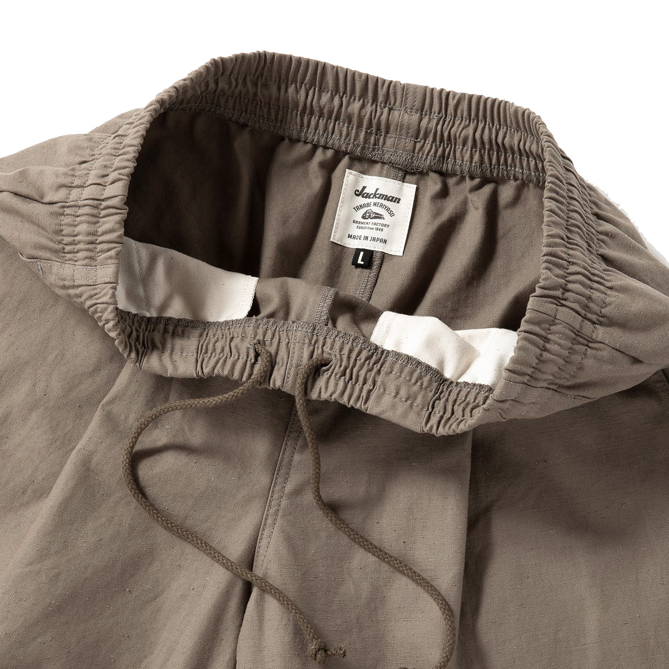 Jackman Back Nep Umps Pants Sepia
