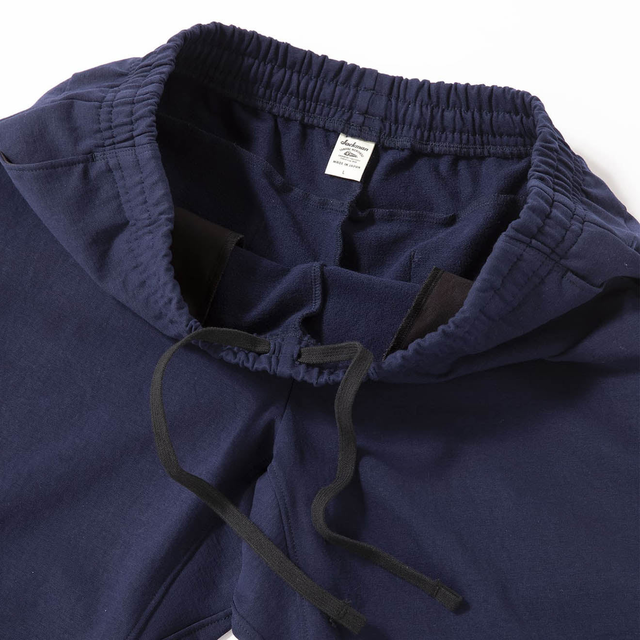 Jackman Chewy Peg Top Pants Navy