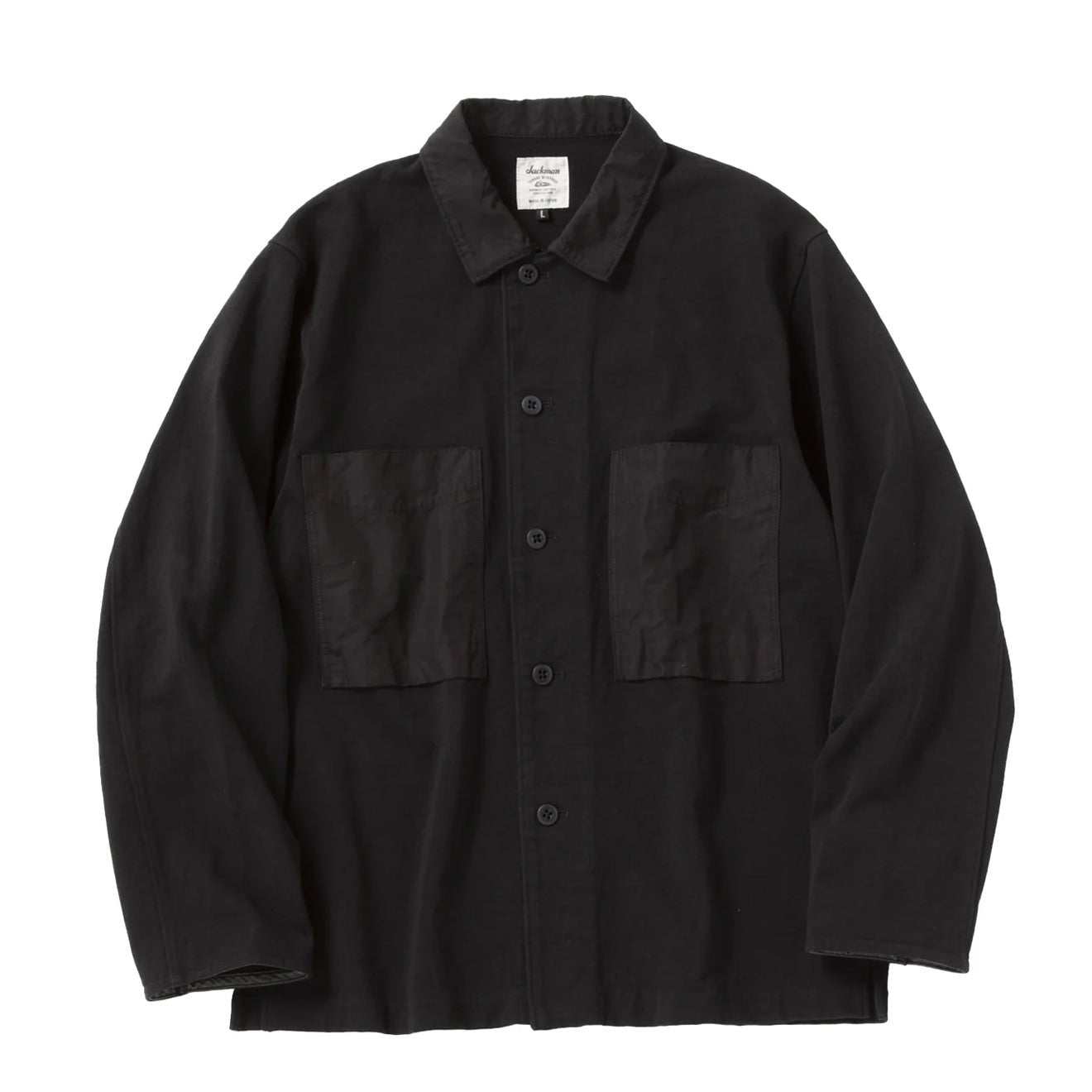 Jackman Dotsume BB Shirt Black - The Sporting Lodge