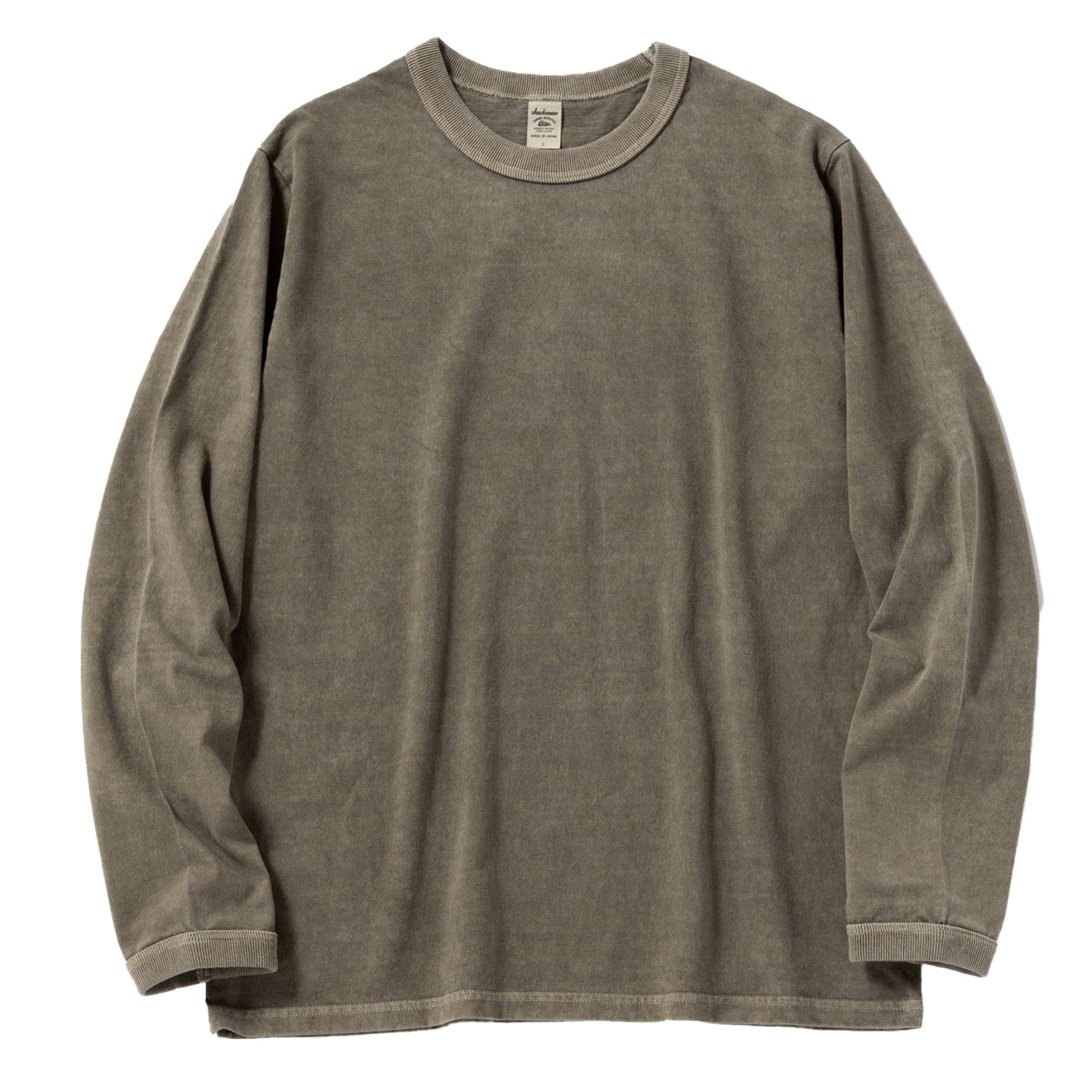 Jackman Lead-Off LS T-shirt Fade Sepia - The Sporting Lodge