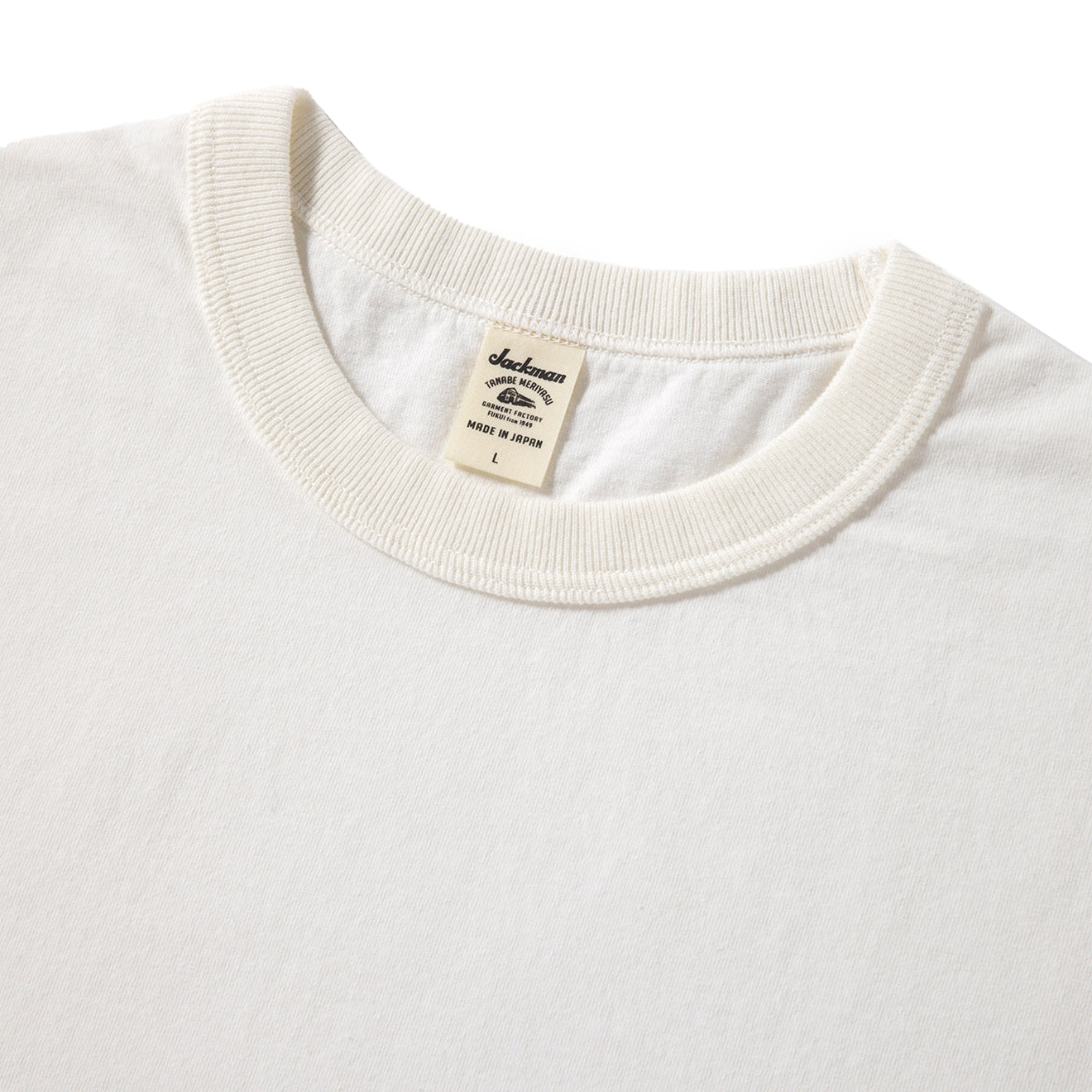 Jackman Lead-Off LS T-shirt White - The Sporting Lodge