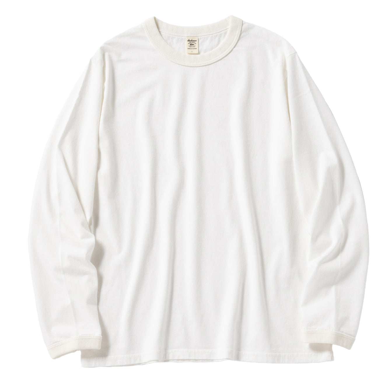 Jackman Lead-Off LS T-shirt White - The Sporting Lodge