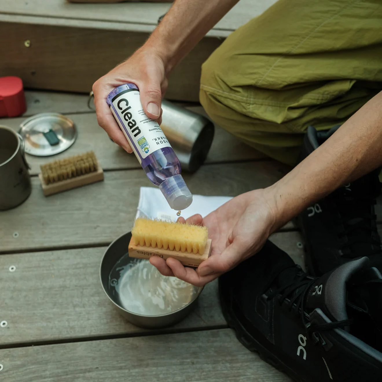 Jason Markk 4oz. Premium Shoe Cleaning Kit - The Sporting Lodge