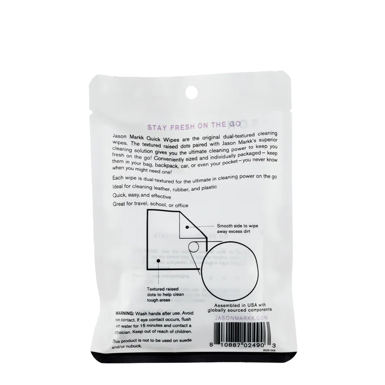 Jason Markk Quick Wipes 3 Pack - The Sporting Lodge